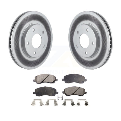 Coated Disc Rotors and Ceramic Brake Pads Kit-KGT-100145 - Kit.bestparts.ca