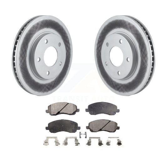 Coated Disc Rotors and Ceramic Brake Pads Kit-KGT-100145 - Kit.bestparts.ca