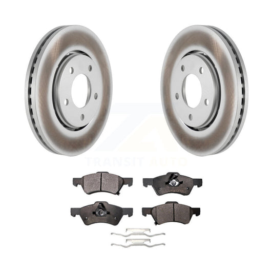 Coated Disc Rotors and Ceramic Brake Pads Kit-KGT-100151 - Kit.bestparts.ca