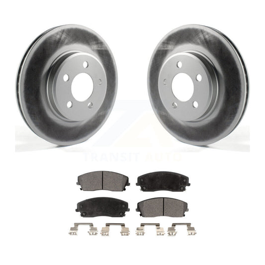 Coated Disc Rotors and Ceramic Brake Pads Kit-KGT-100159 - Kit.bestparts.ca