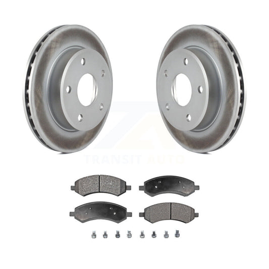 Coated Disc Rotors and Ceramic Brake Pads Kit-KGT-100162 - Kit.bestparts.ca