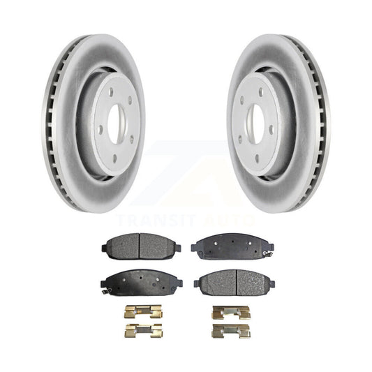Coated Disc Rotors and Ceramic Brake Pads Kit-KGT-100163 - Kit.bestparts.ca