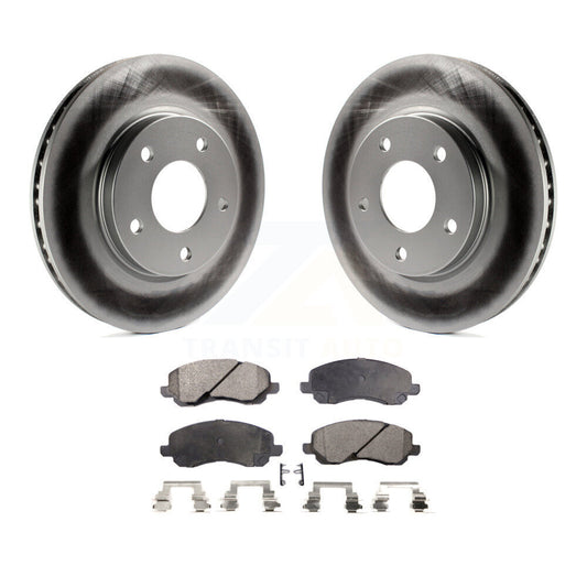 Coated Disc Rotors and Ceramic Brake Pads Kit-KGT-100166 - Kit.bestparts.ca