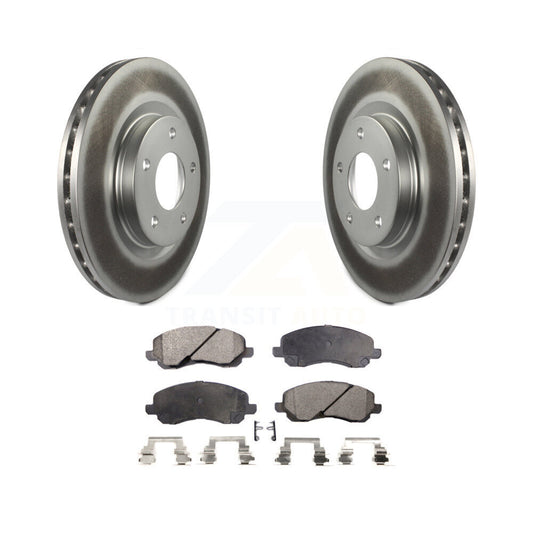 Coated Disc Rotors and Ceramic Brake Pads Kit-KGT-100167 - Kit.bestparts.ca