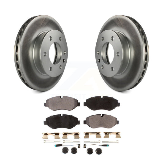 Coated Disc Rotors and Ceramic Brake Pads Kit-KGT-100170 - Kit.bestparts.ca