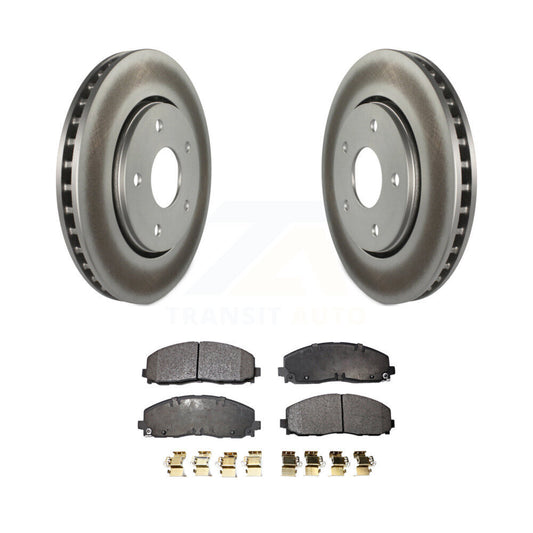Coated Disc Rotors and Ceramic Brake Pads Kit-KGT-100172 - Kit.bestparts.ca
