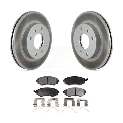 Coated Disc Rotors and Ceramic Brake Pads Kit-KGT-100186 - Kit.bestparts.ca
