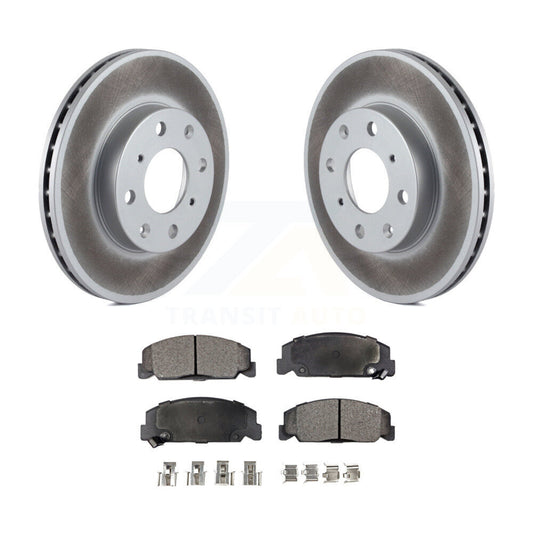 Coated Disc Rotors and Ceramic Brake Pads Kit-KGT-100192 - Kit.bestparts.ca