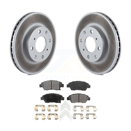 Coated Disc Rotors and Ceramic Brake Pads Kit-KGT-100194 - Kit.bestparts.ca