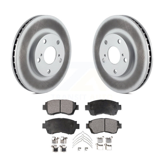 Coated Disc Rotors and Ceramic Brake Pads Kit-KGT-100195 - Kit.bestparts.ca