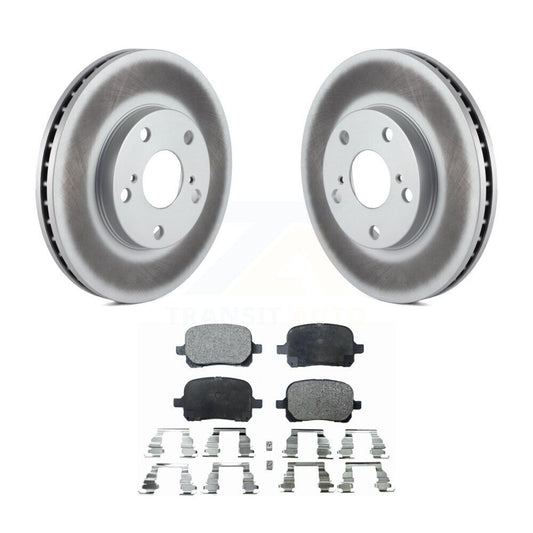 Coated Disc Rotors and Ceramic Brake Pads Kit-KGT-100196 - Kit.bestparts.ca