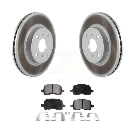 Coated Disc Rotors and Ceramic Brake Pads Kit-KGT-100201 - Kit.bestparts.ca