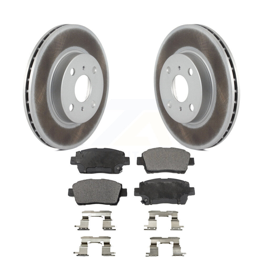 Coated Disc Rotors and Ceramic Brake Pads Kit-KGT-100202 - Kit.bestparts.ca