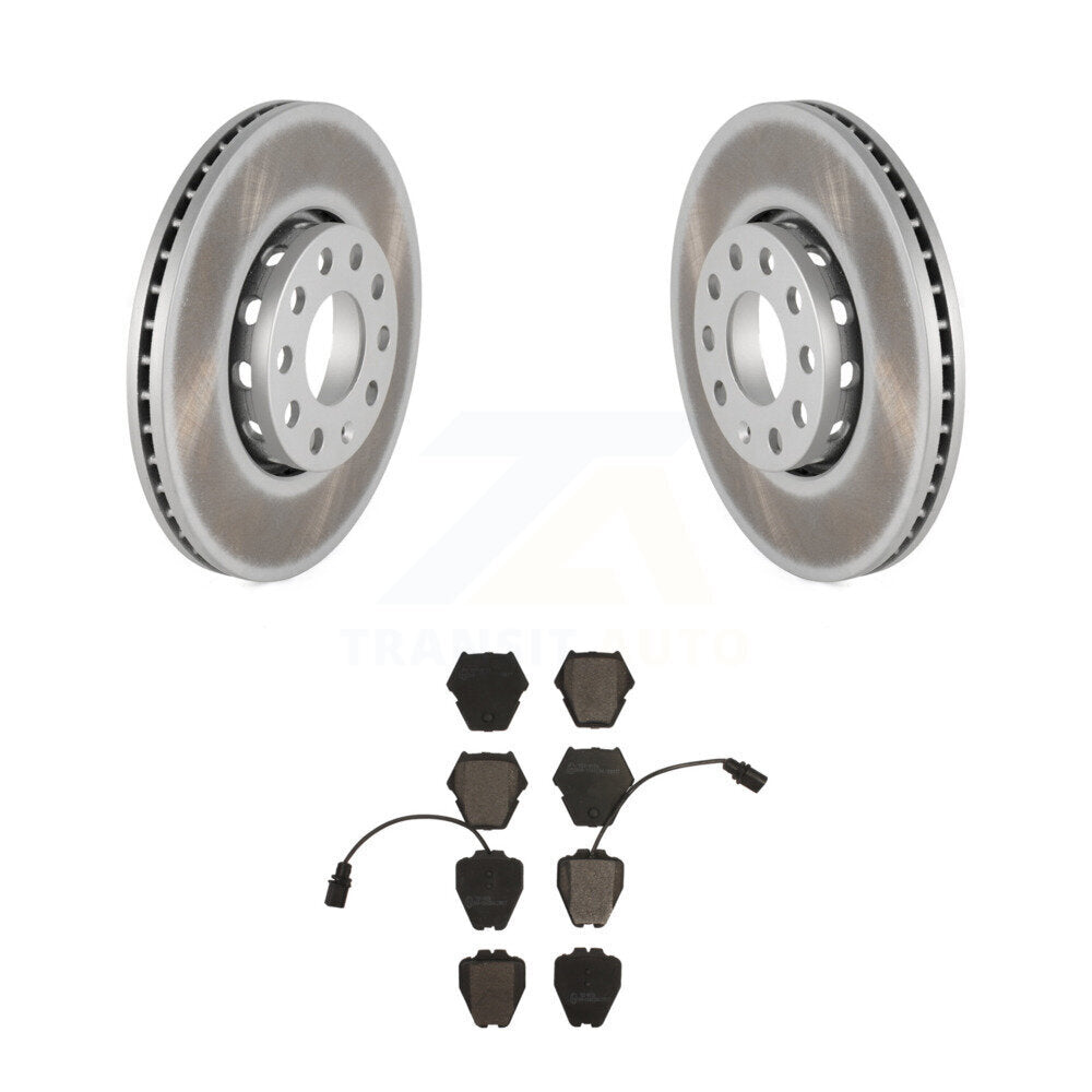 Coated Disc Rotors and Ceramic Brake Pads Kit-KGT-100207 - Kit.bestparts.ca