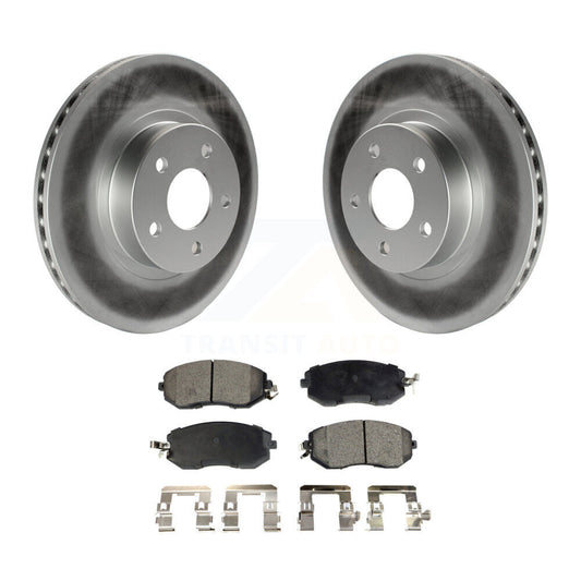 Coated Disc Rotors and Ceramic Brake Pads Kit-KGT-100209 - Kit.bestparts.ca