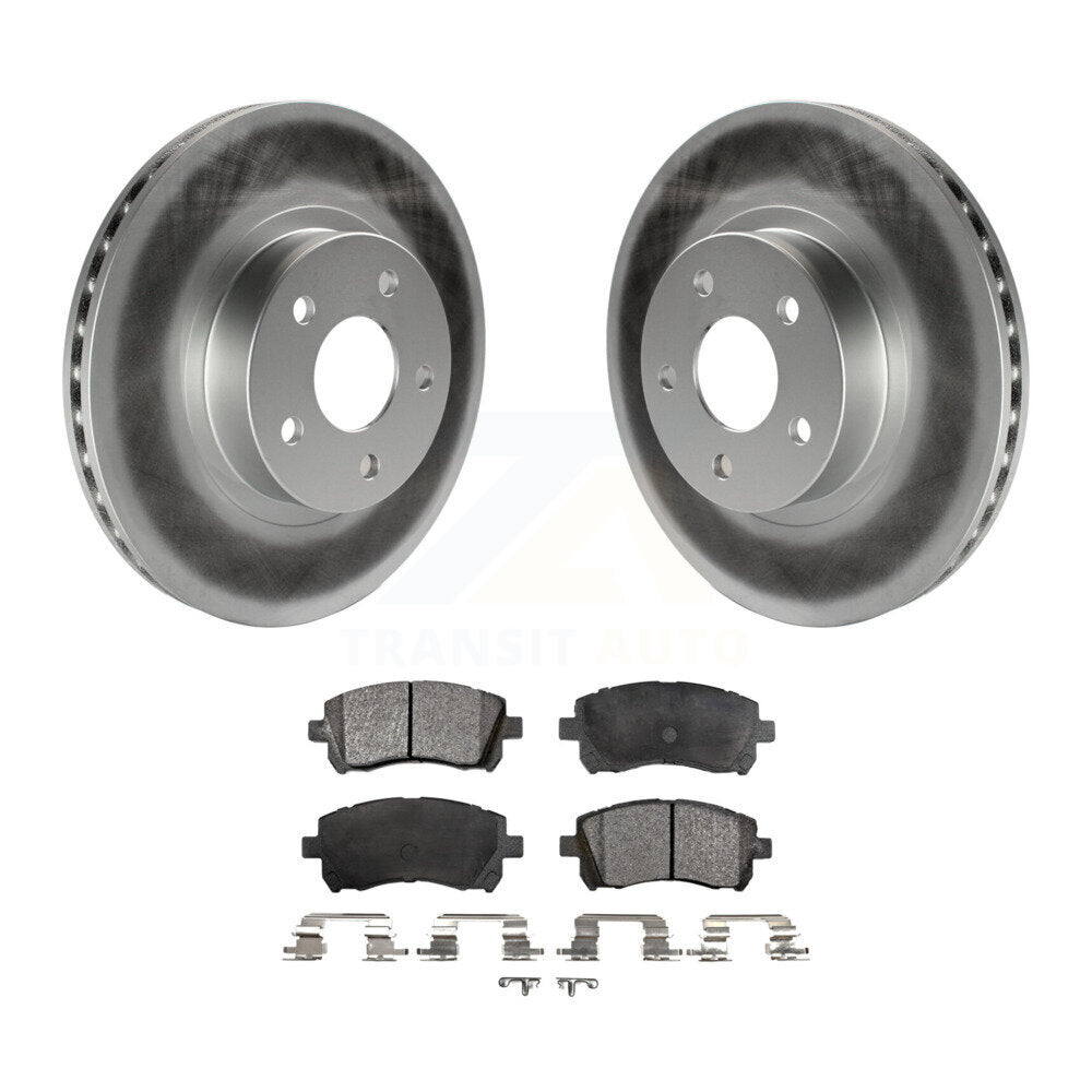 Coated Disc Rotors and Ceramic Brake Pads Kit-KGT-100210 - Kit.bestparts.ca