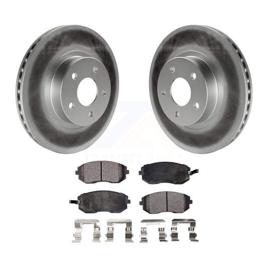 Coated Disc Rotors and Ceramic Brake Pads Kit-KGT-100211 - Kit.bestparts.ca
