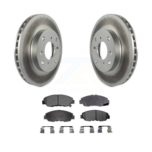 Coated Disc Rotors and Ceramic Brake Pads Kit-KGT-100213 - Kit.bestparts.ca