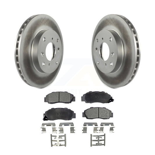 Coated Disc Rotors and Ceramic Brake Pads Kit-KGT-100214 - Kit.bestparts.ca