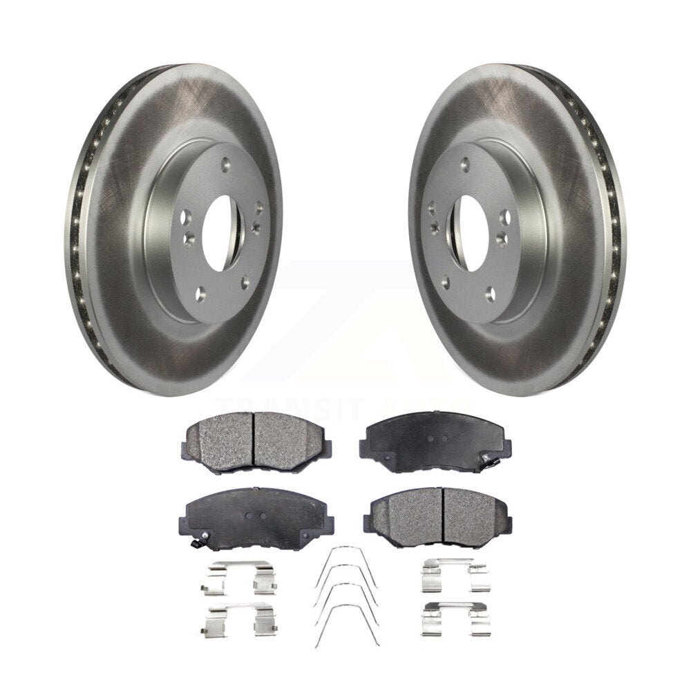 Coated Disc Rotors and Ceramic Brake Pads Kit-KGT-100219 - Kit.bestparts.ca