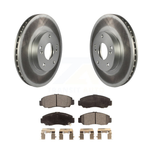 Coated Disc Rotors and Ceramic Brake Pads Kit-KGT-100220 - Kit.bestparts.ca