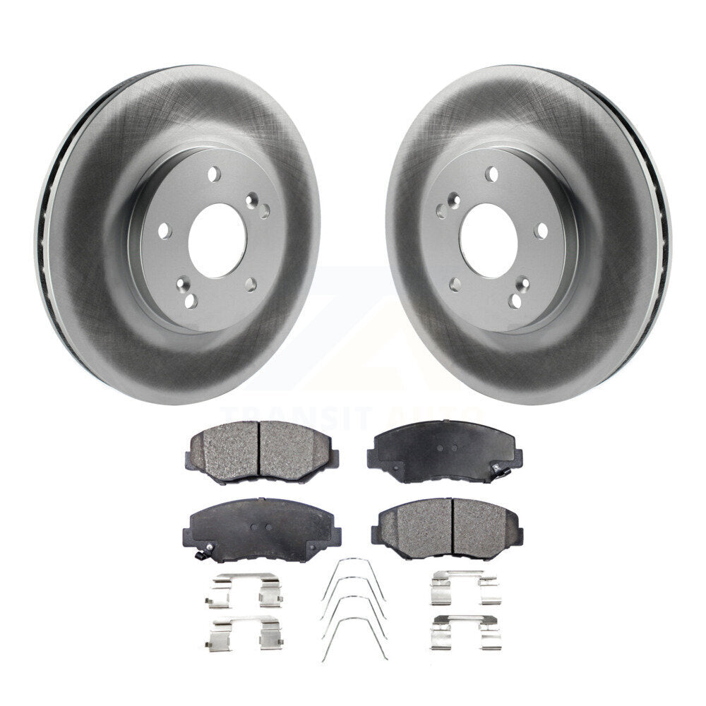 Coated Disc Rotors and Ceramic Brake Pads Kit-KGT-100230 - Kit.bestparts.ca