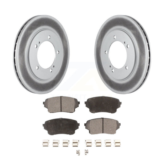 Coated Disc Rotors and Ceramic Brake Pads Kit-KGT-100240 - Kit.bestparts.ca