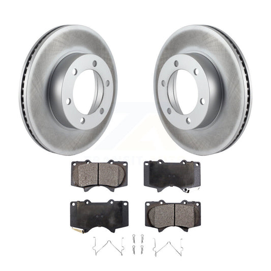 Coated Disc Rotors and Ceramic Brake Pads Kit-KGT-100242 - Kit.bestparts.ca