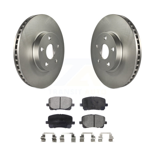 Coated Disc Rotors and Ceramic Brake Pads Kit-KGT-100244 - Kit.bestparts.ca