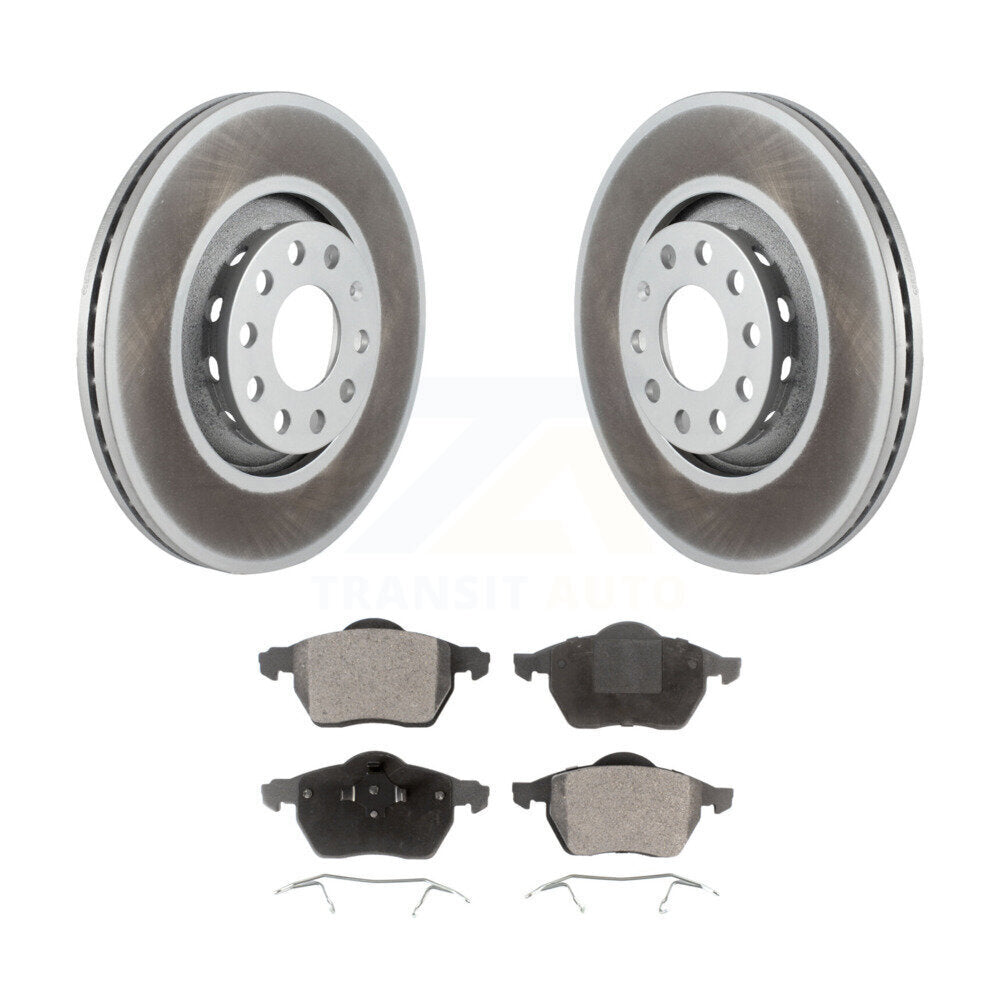 Coated Disc Rotors and Ceramic Brake Pads Kit-KGT-100250 - Kit.bestparts.ca