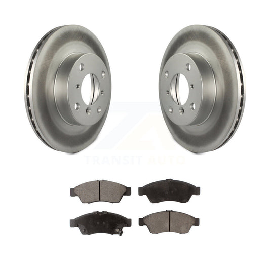 Coated Disc Rotors and Ceramic Brake Pads Kit-KGT-100259 - Kit.bestparts.ca