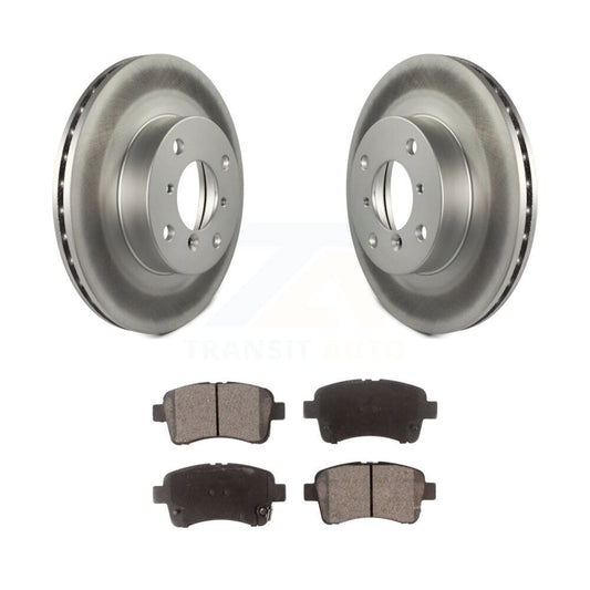 Coated Disc Rotors and Ceramic Brake Pads Kit-KGT-100261 - Kit.bestparts.ca