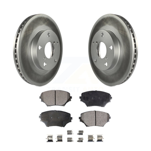 Coated Disc Rotors and Ceramic Brake Pads Kit-KGT-100262 - Kit.bestparts.ca