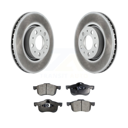 Coated Disc Rotors and Ceramic Brake Pads Kit-KGT-100264 - Kit.bestparts.ca
