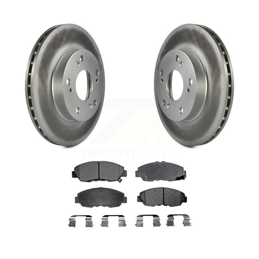 Coated Disc Rotors and Ceramic Brake Pads Kit-KGT-100269 - Kit.bestparts.ca