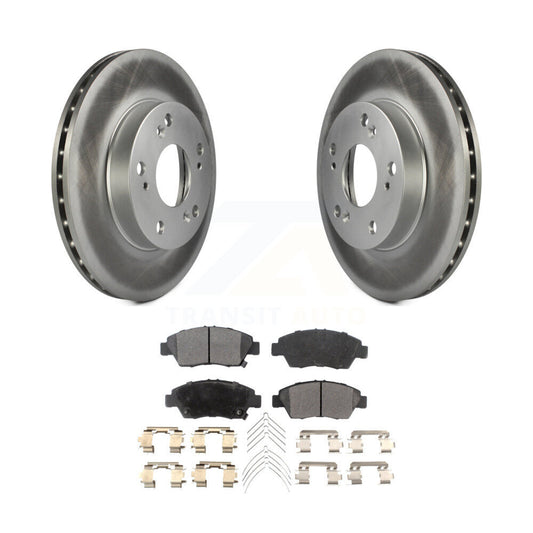Coated Disc Rotors and Ceramic Brake Pads Kit-KGT-100270 - Kit.bestparts.ca