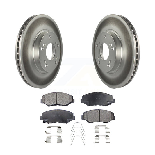 Coated Disc Rotors and Ceramic Brake Pads Kit-KGT-100272 - Kit.bestparts.ca