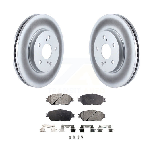 Coated Disc Rotors and Ceramic Brake Pads Kit-KGT-100274 - Kit.bestparts.ca