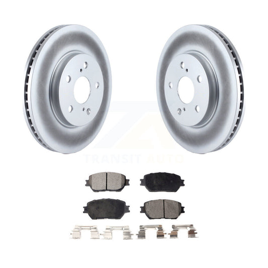Coated Disc Rotors and Ceramic Brake Pads Kit-KGT-100275 - Kit.bestparts.ca