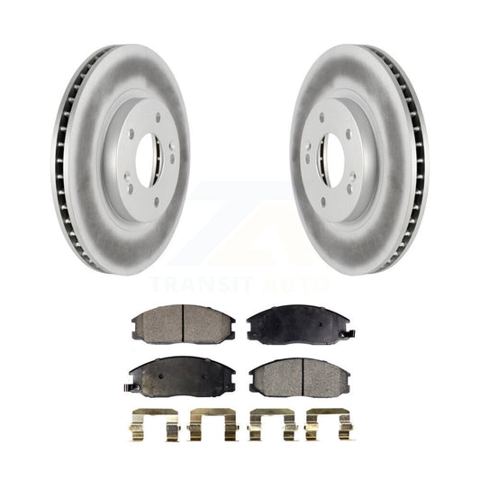 Coated Disc Rotors and Ceramic Brake Pads Kit-KGT-100283 - Kit.bestparts.ca