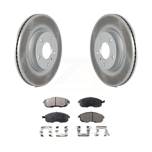 Coated Disc Rotors and Ceramic Brake Pads Kit-KGT-100288 - Kit.bestparts.ca