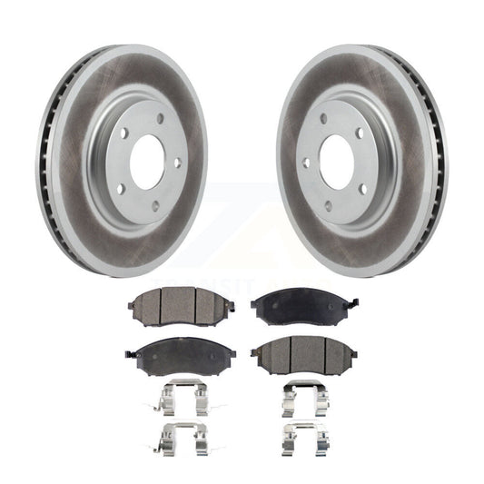 Coated Disc Rotors and Ceramic Brake Pads Kit-KGT-100292 - Kit.bestparts.ca
