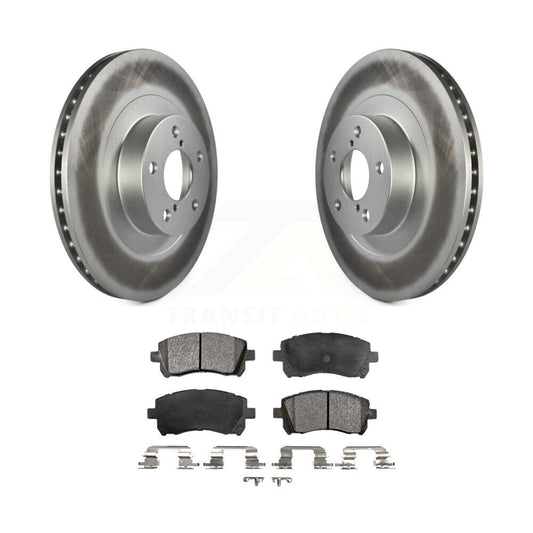 Coated Disc Rotors and Ceramic Brake Pads Kit-KGT-100296 - Kit.bestparts.ca