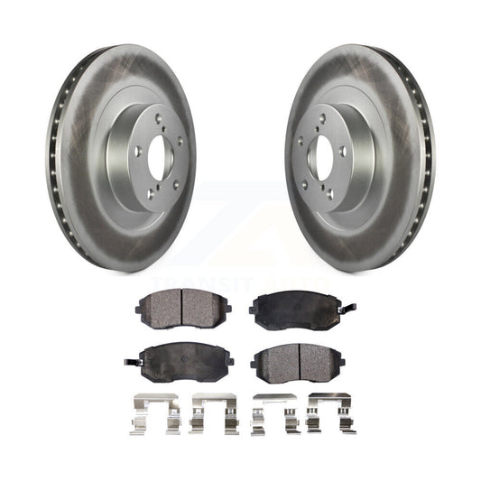 Coated Disc Rotors and Ceramic Brake Pads Kit-KGT-100297 - Kit.bestparts.ca