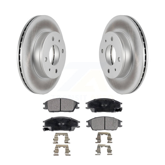 Coated Disc Rotors and Ceramic Brake Pads Kit-KGT-100303 - Kit.bestparts.ca