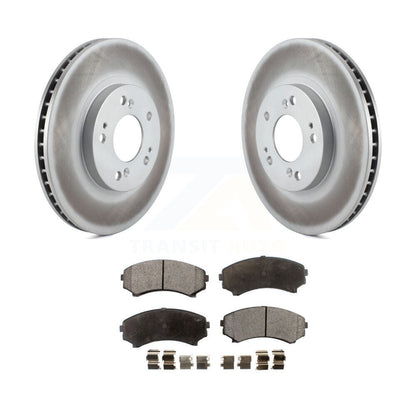 Coated Disc Rotors and Ceramic Brake Pads Kit-KGT-100304 - Kit.bestparts.ca