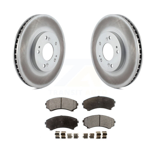 Coated Disc Rotors and Ceramic Brake Pads Kit-KGT-100304 - Kit.bestparts.ca