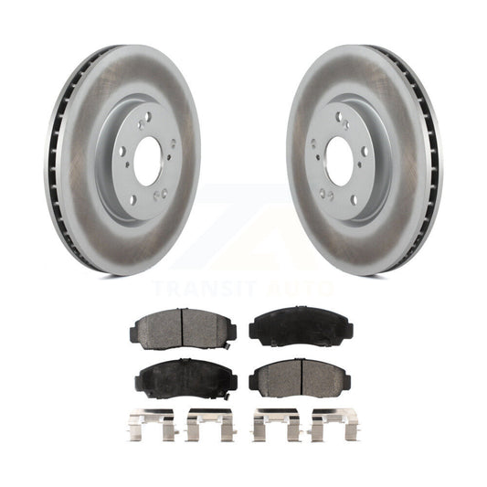 Coated Disc Rotors and Ceramic Brake Pads Kit-KGT-100305 - Kit.bestparts.ca