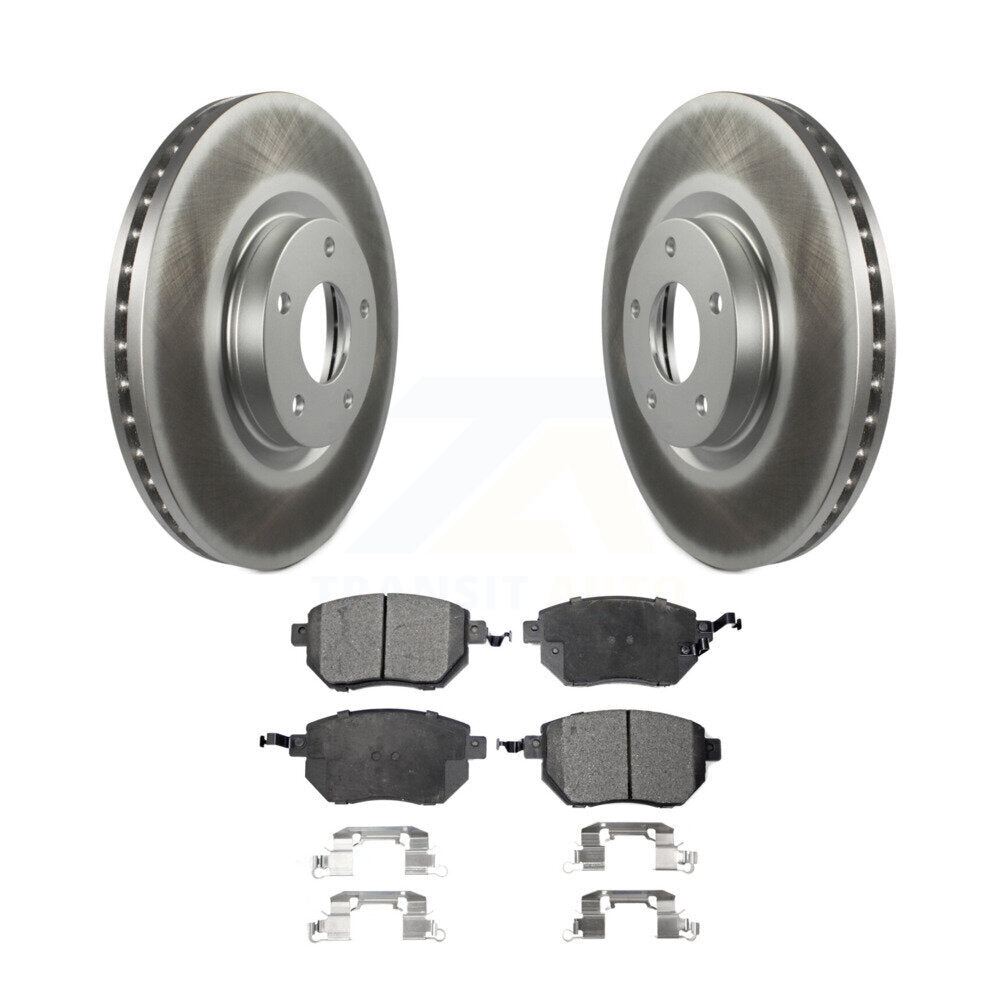 Coated Disc Rotors and Ceramic Brake Pads Kit-KGT-100306 - Kit.bestparts.ca