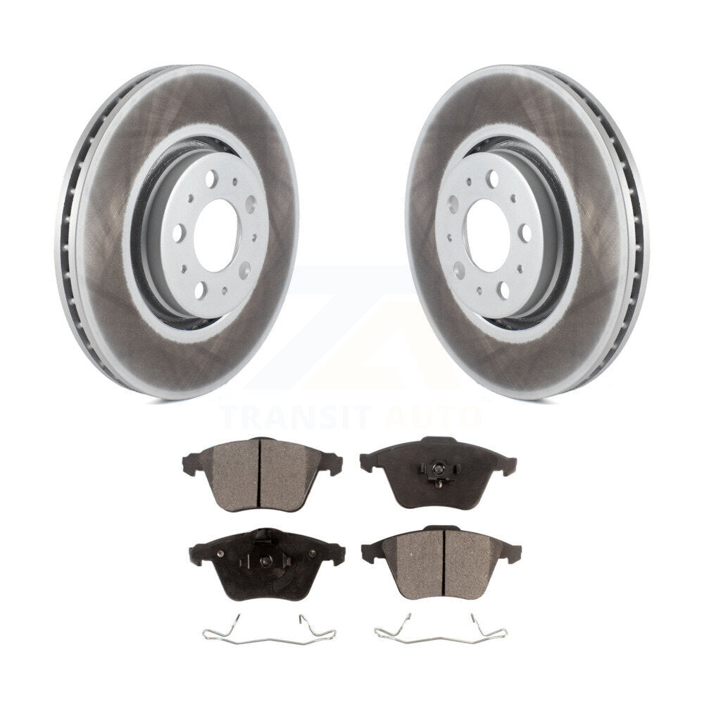 Coated Disc Rotors and Ceramic Brake Pads Kit-KGT-100310 - Kit.bestparts.ca